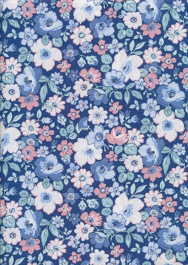 Liberty Fabrics - Heirloom 3 Hedgerow Bloom 8110D