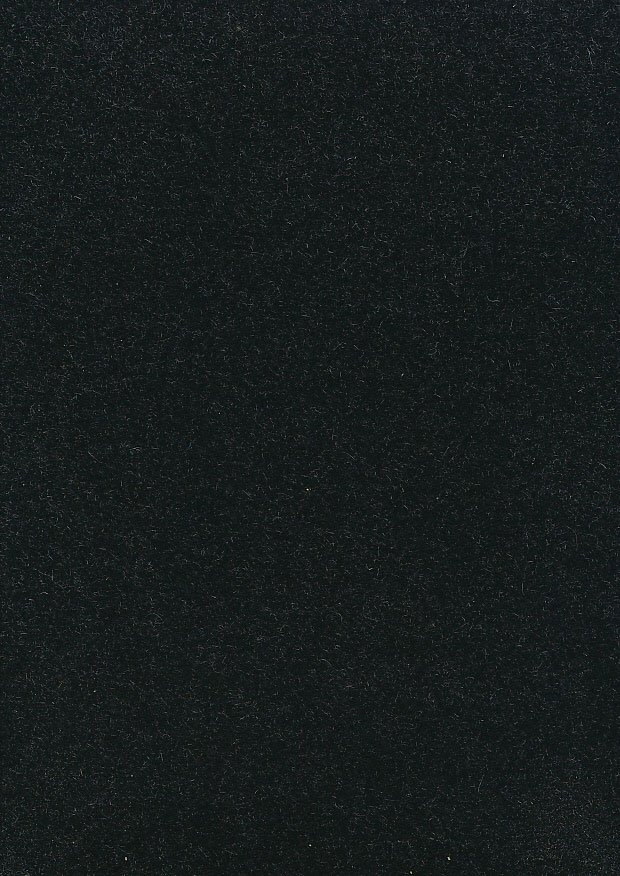 Medium Weight Wool Mix - Flecked Black
