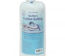 June Tailor Fusible Polyester Batting - Craft Size
