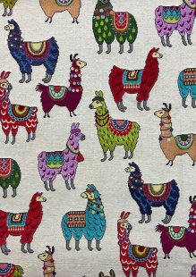Chatham Glyn - New World Tapestry Llamas