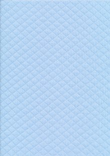 Creative Solutions Diamond Melange Quilted Jersey -  Blue KC8055-002