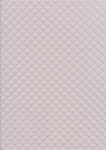 Creative Solutions Diamond Melange Quilted Jersey -  Light Grey KC8055-063