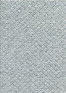 Creative Solutions Diamond Melange Quilted Jersey -  Mid Grey KC8055-163