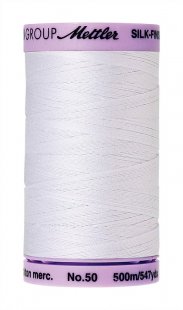 Silk-Finish Cotton 50 500m XS AM9104-2000 White