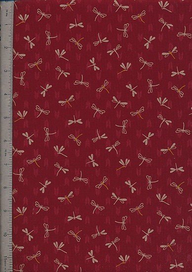 Sevenberry Japanese Print - 88227-Red