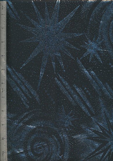 Gilded Star Burst - Polyester