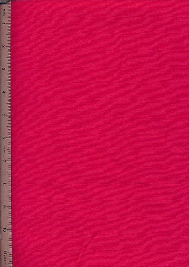 Poly/Cotton Drill Fabric - Red/Pink