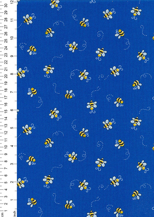 Andover Fabrics - Bumble Bee 9715 Col-B Blue