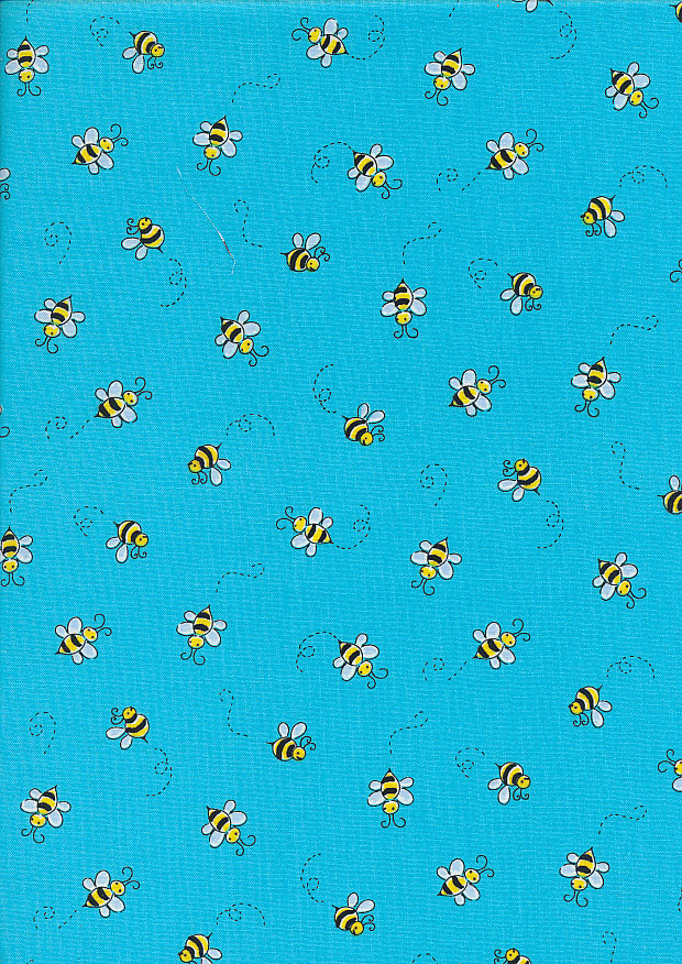 Andover Fabrics - Bumble Bee 9715 Col-T Turquoise