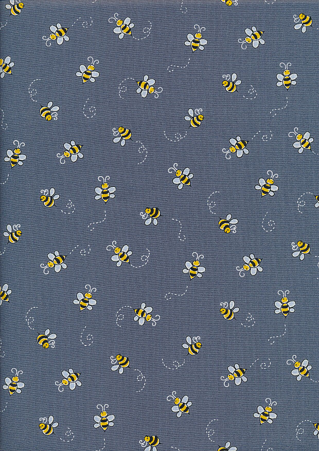 Andover Fabrics - Bumble Bee 9715 Col-C Dark Grey