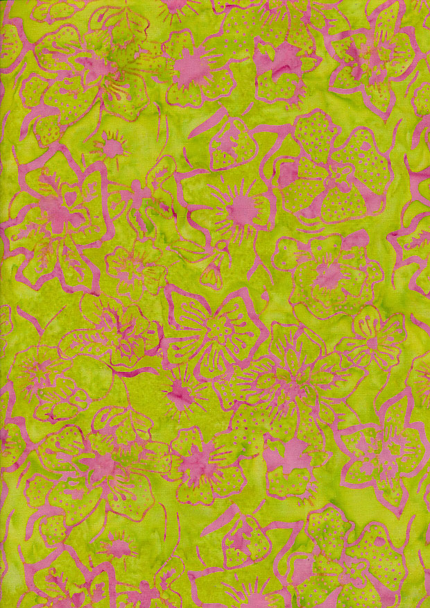 Bali Batik - DHL19204 B Lime/Pink