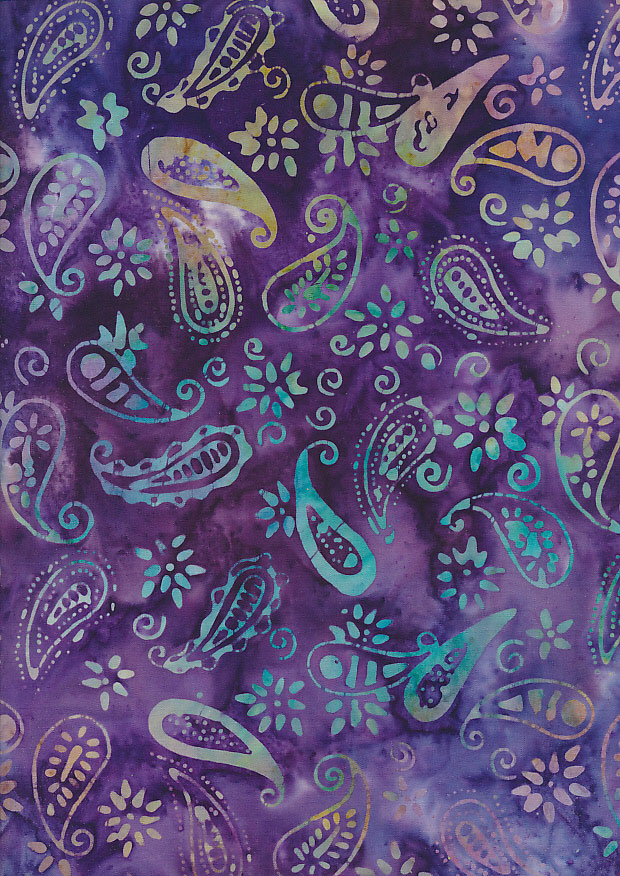 Bali Batik - DME19204 Paisley Purple