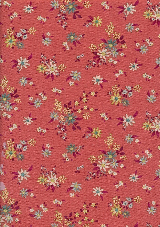 Tilda Fabrics - Daisy Field Ginger