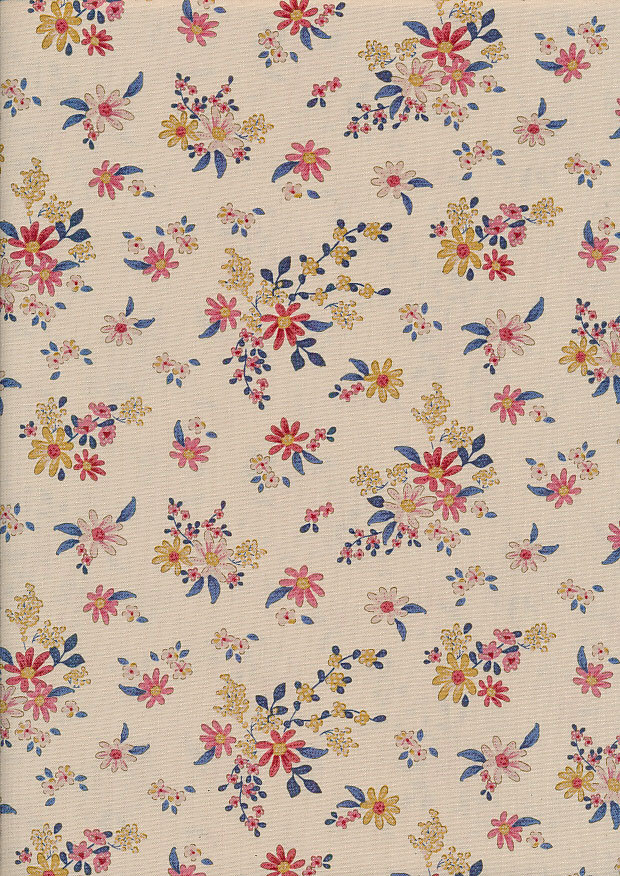 Tilda Fabrics - Daisy Field Cream