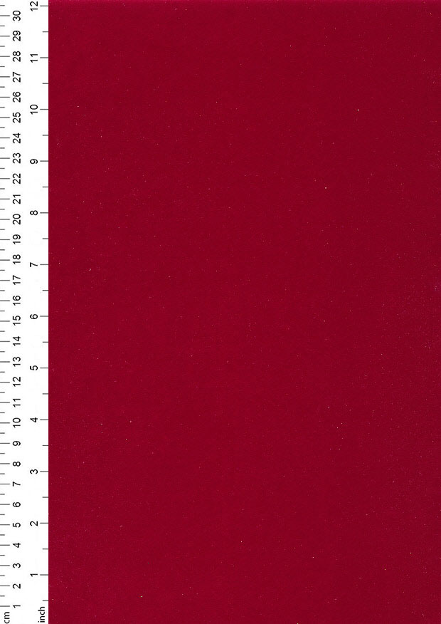 Chatham Glyn - Polyester Velvet Scarlet