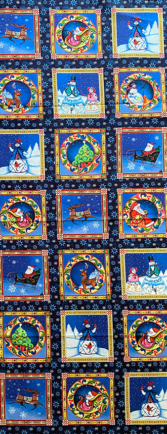 Benartex Christmas Panel - A Quilter's Christmas