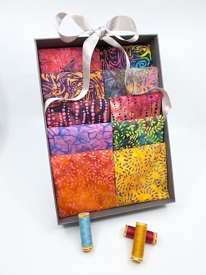 Gift Hamper - Batik Stamps 10 x Fat 1/4 Hamper