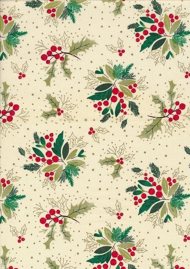 Craft Cotton Co. - Traditional Christmas Foliage Green