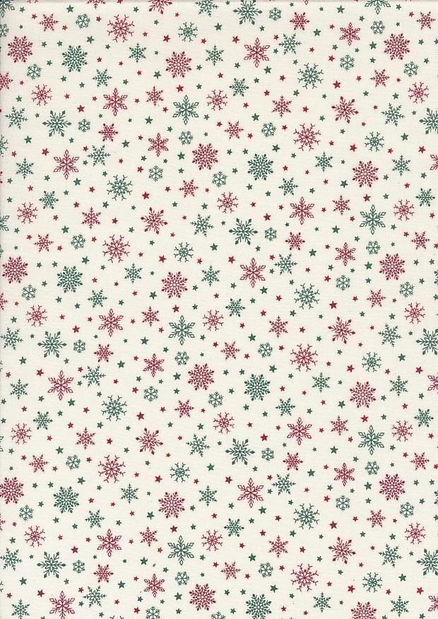 Handworks Fabric Christmas - Ivory