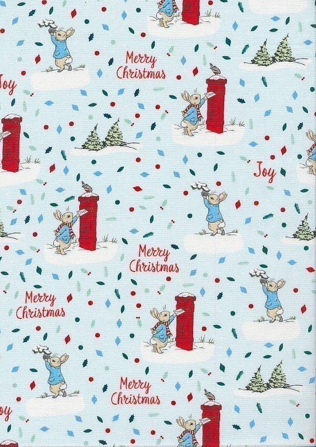 Craft Cotton Co. Peter Rabbit Christmas - 2906-02 Merry Christmas