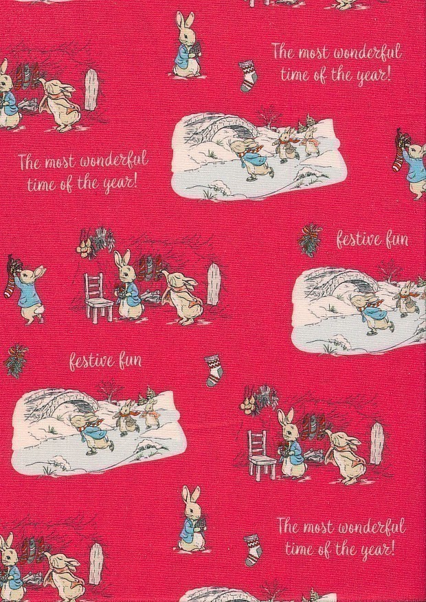 Craft Cotton Co. Peter Rabbit Christmas - 2906-03 Wonderful Time