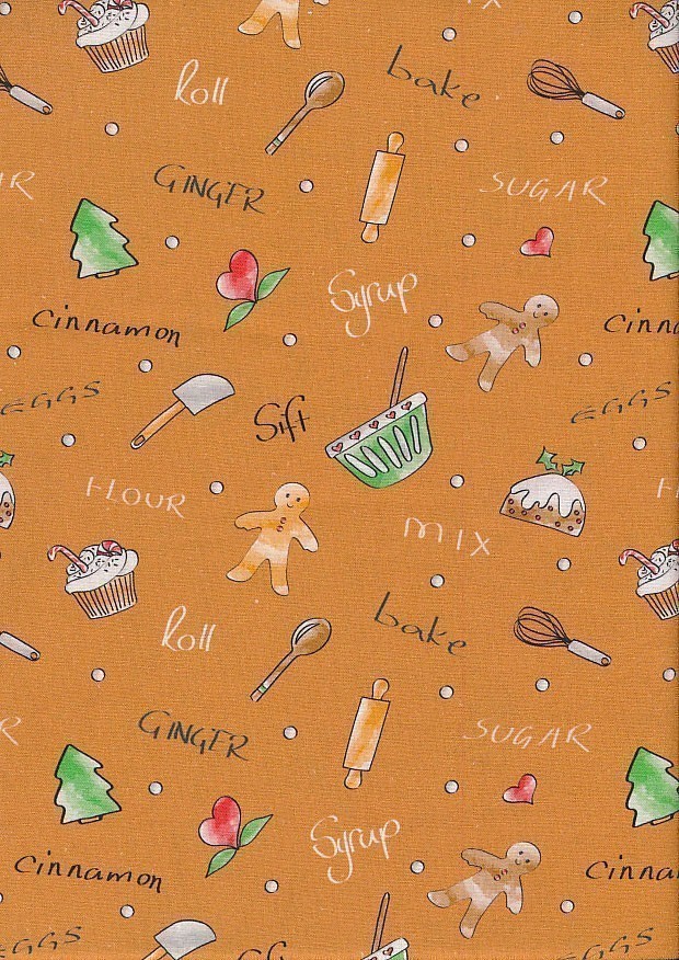Craft Cotton Co. Debbie Shore - Gingerbread Christmas 2896-04 Gingerbread Recipe
