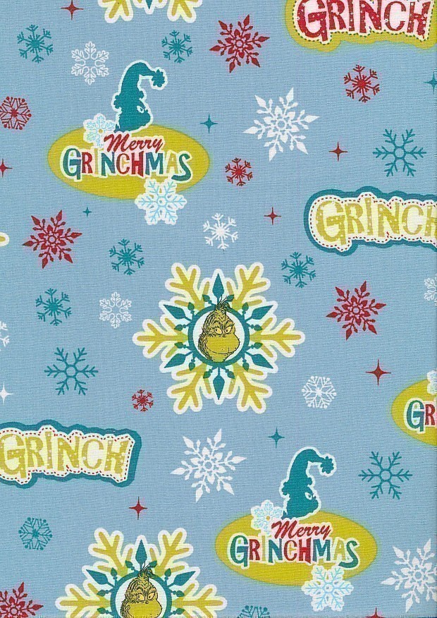 Craft Cotton Co. Grinch Christmas - 2902-05 Merry Christmas