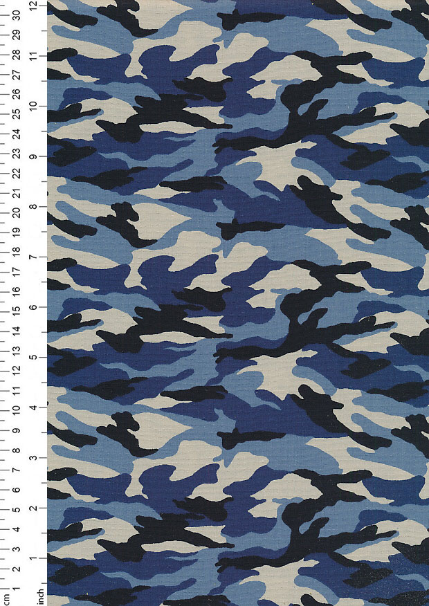 Rose & Hubble - Quality Cotton Print CP-0437 Urban Camouflage