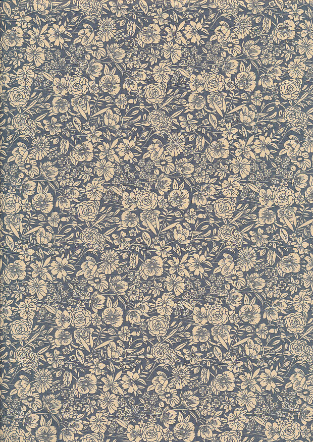 Rose & Hubble - Quality Cotton Print CP-0858 Grey
