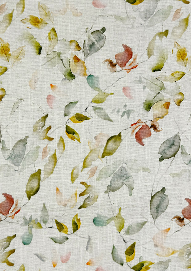 Crafty By Chatham Glyn - Washed Linen WLP005 - Linnie Floral Pastel
