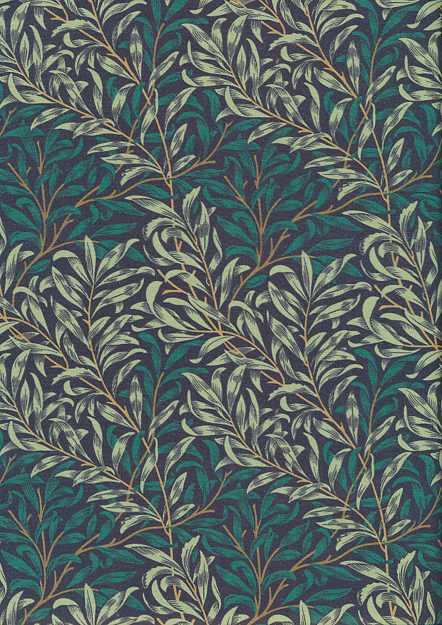 Crafty By Chatham Glyn - William Morris Cotton Percale Willow Bough Jungle 130