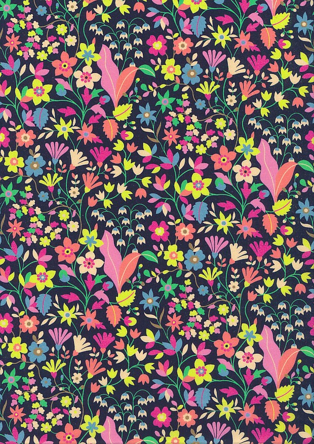 Dashwood Studio - Cotton Lawn Kaleidoscope 1820 Black
