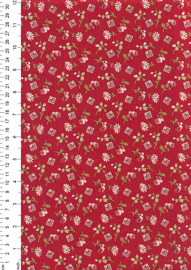 Little Sweetheart By Edyta Sitar For Andover Fabrics - Crimson Something Borrowed 8828C#R