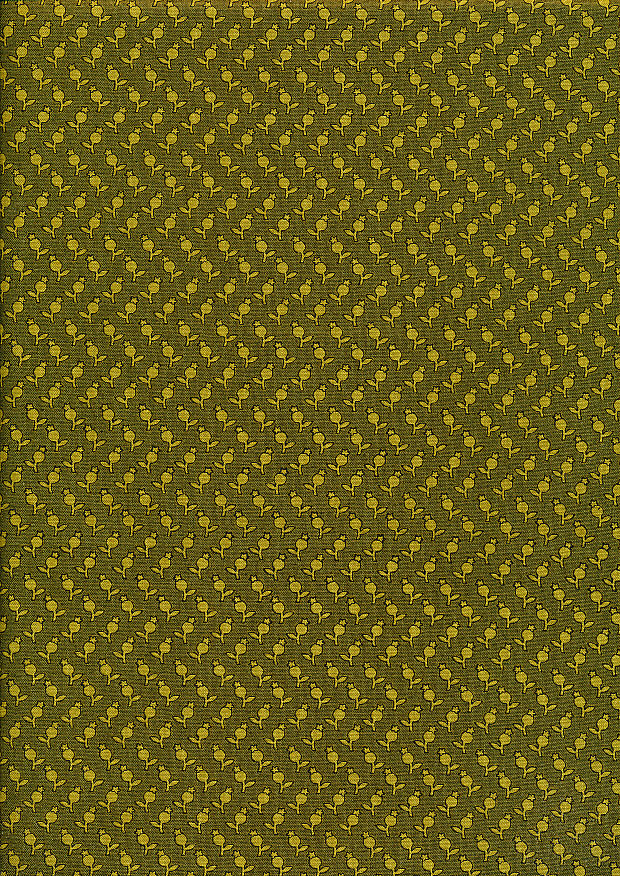 Sequoia By Edyta Sitar For Andover Fabrics - 2/8757G Tulips Forest Green