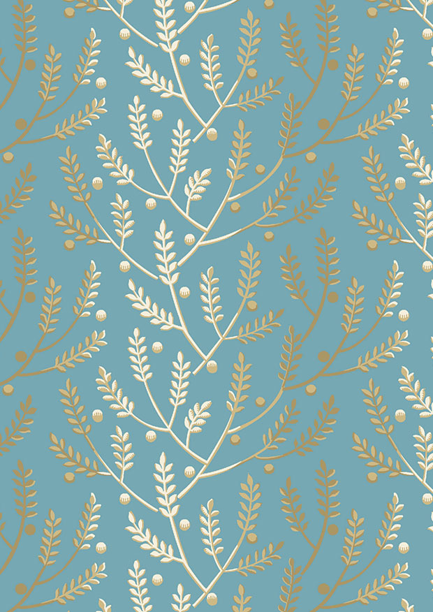 Something Blue By Edyta Sitar For Andover Fabrics - 2/8823W LAVENDER CORNFLOWER
