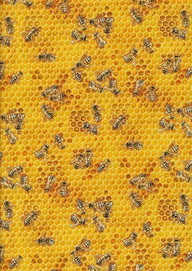 Elizabeth's Studio - Bees & Flowers 510-Honey