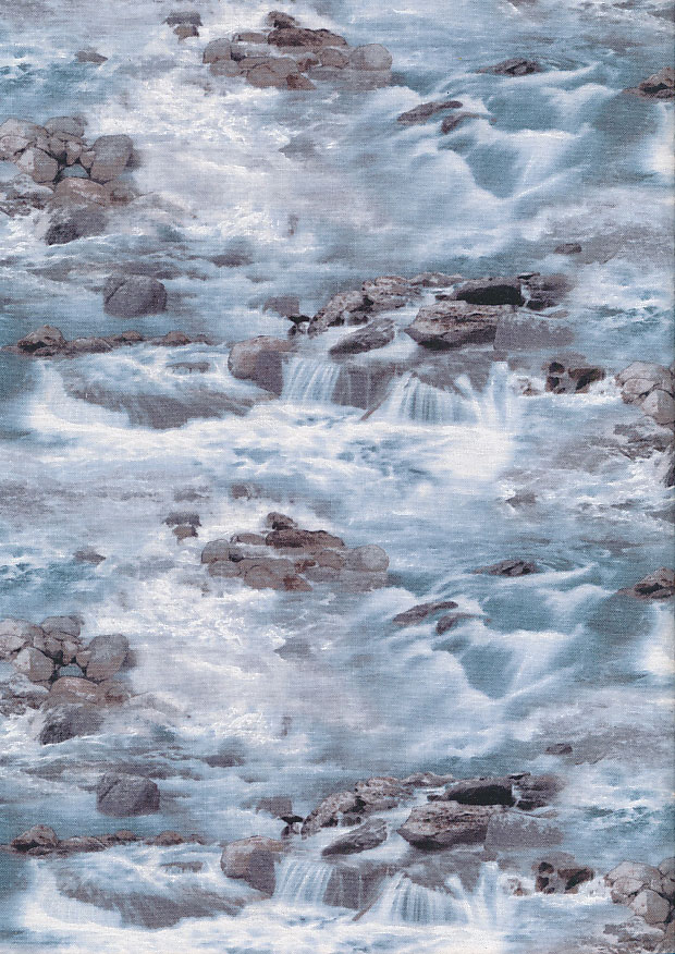 Elizabeth's Studio - Landscape Medley River 552-Blue