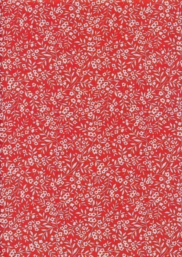 Fabric Freedom - Reverse Negative Blender Red FF30 Col 10