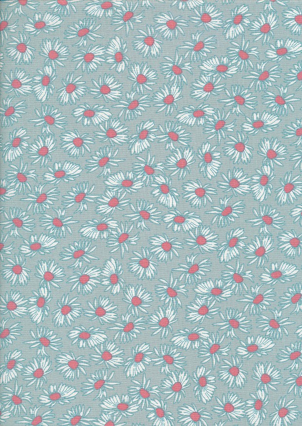 Fabric Freedom In Bloom - FF12-1 Aqua