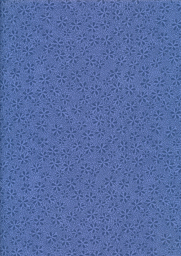 Fabric Freedom In Bloom - FF11-3 Blue