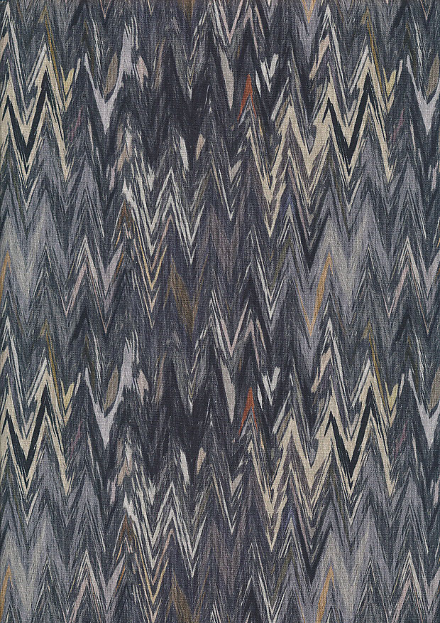 Fabric Freedom - Zig-Zag FF2268-12 Black