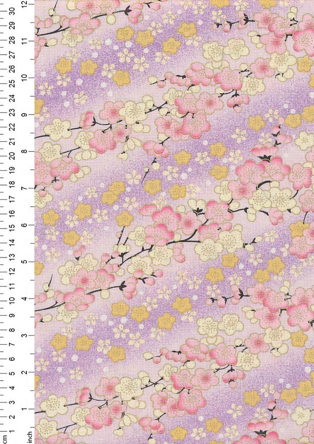 Fabric Freedom Oriental Collection - Japanese Lilac COL 4