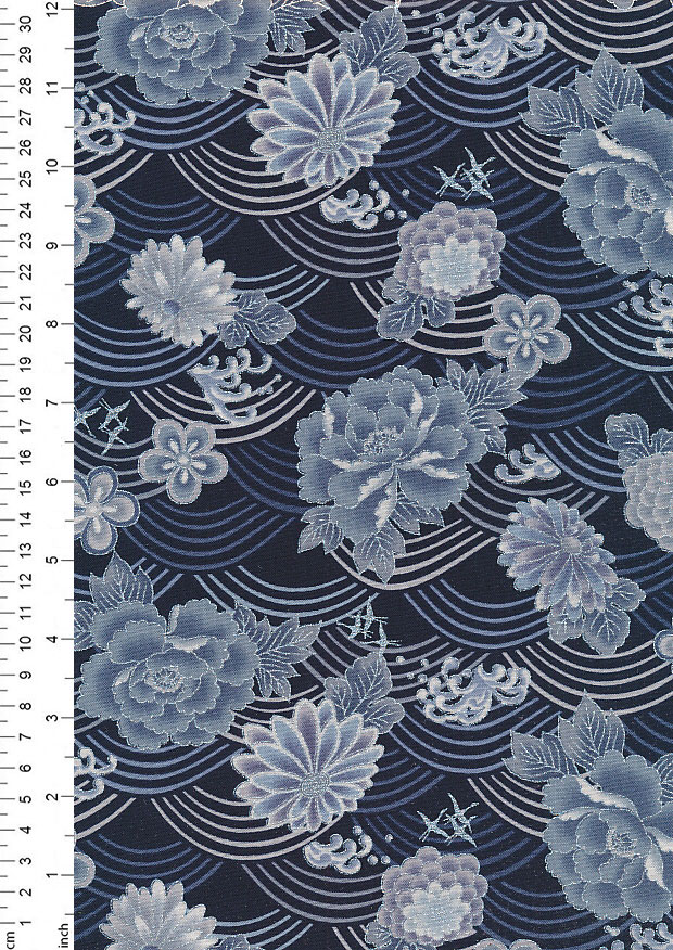 Japanese Kimono Print - 61210 Col 101