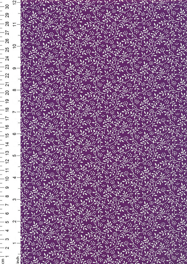 John Louden - Floral Vine JLK0104 Purple