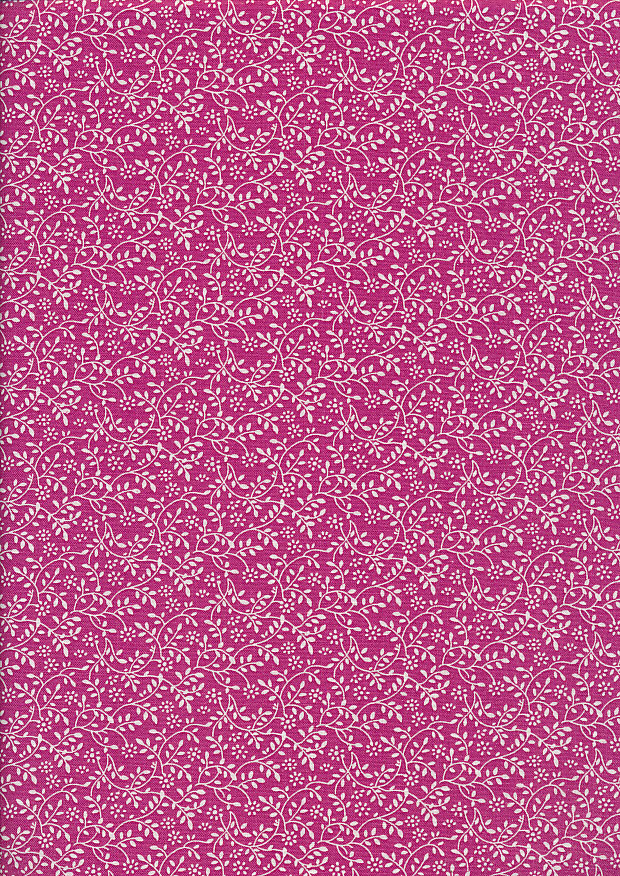 John Louden - Floral Vine JLK0104 Raspberry