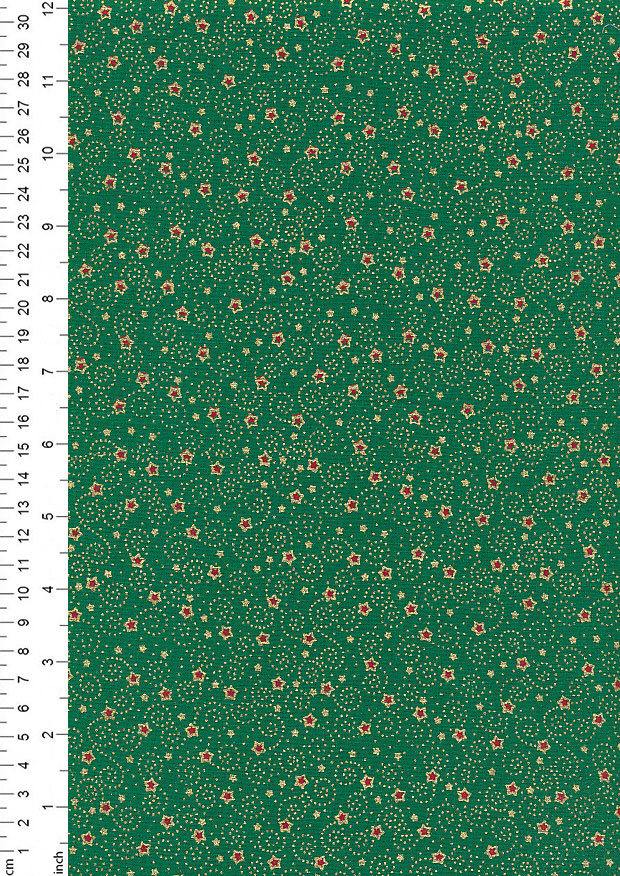 Fabric Freedom - Christmas FF514-Light Green
