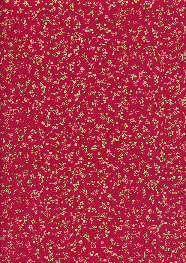 Fabric Freedom - Christmas FF524-1 Red
