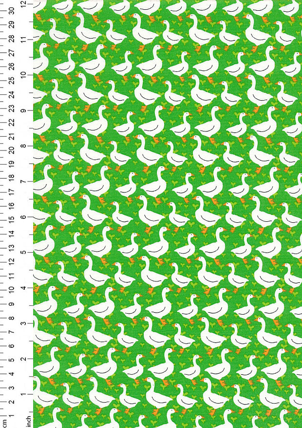 Kingfisher Fabrics - The Kids Are Alright Green 49701