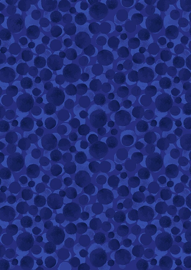 Lewis & Irene - Bumbleberries SS22 BB302 neptune blue