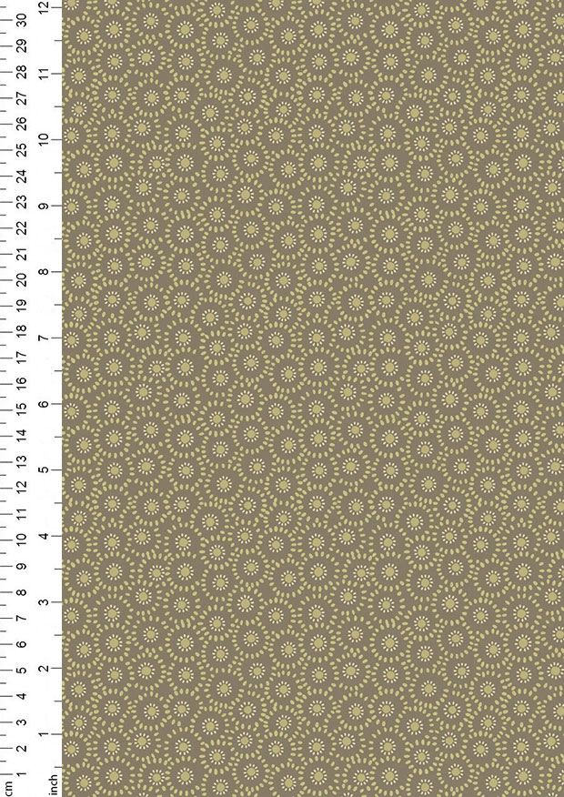 Lewis & Irene - Shinrin Yoku A640.3 Small flower Small flower on olive